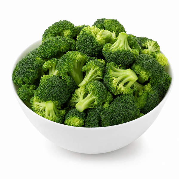 4 bowls of broccoli